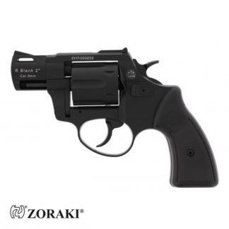 Zoraki R1 Gáz és Riasztó revolver fekete 2,5" , Forgótáras